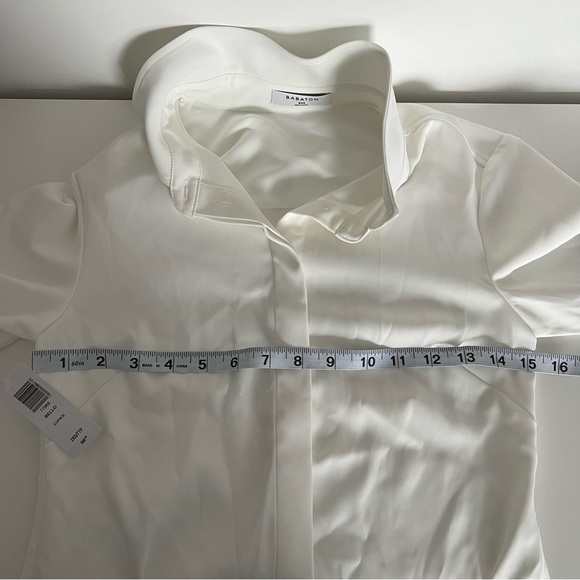 Aritzia BABATON BELLO BUTTON UP size 2XS - Picture 14 of 15
